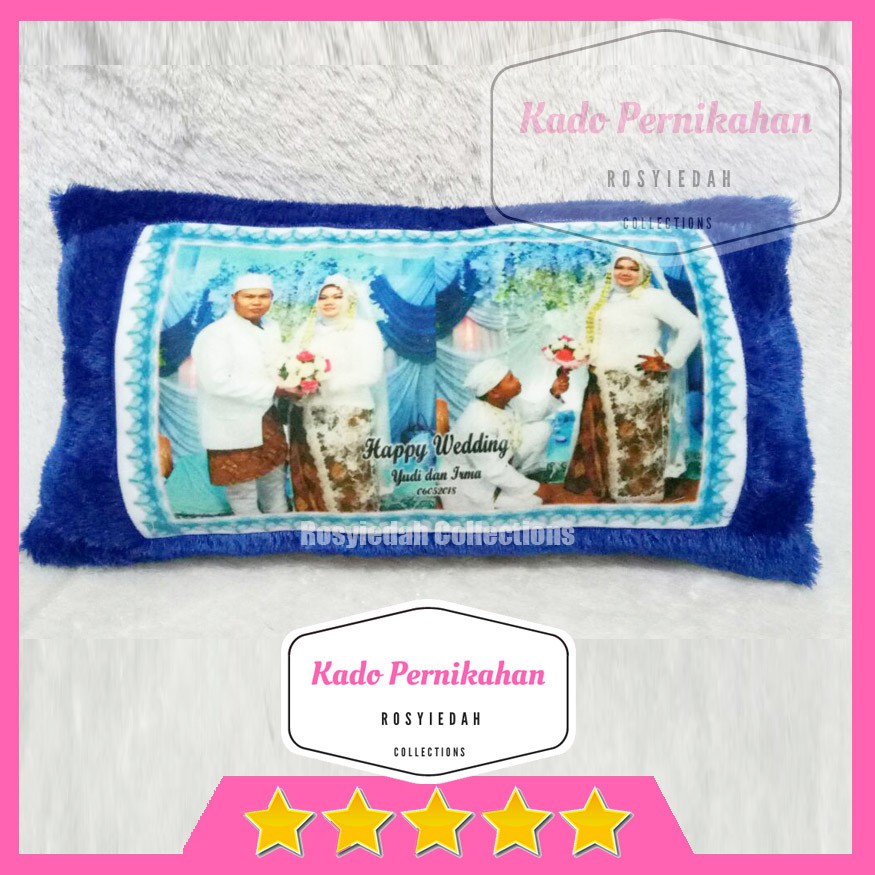 Bantal Cinta bantal foto kado pernikahan kado ulang tahun 