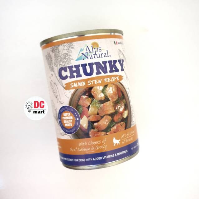 Alps Natural CHUNKY Wet Dog Food 415Gr / Makanan Daging Basah Anjing