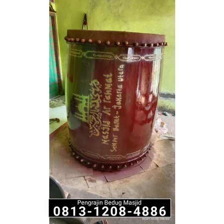 ( Bayar Setelah Besug Sampai Lokasi Anda ) Bedug Masjid Besar Beduk Masjid Kayu Jati Kulit Sapi Kuli