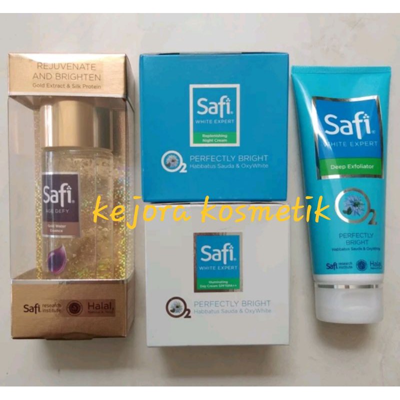 (promo murah) paket safi white expert 3s & gold water