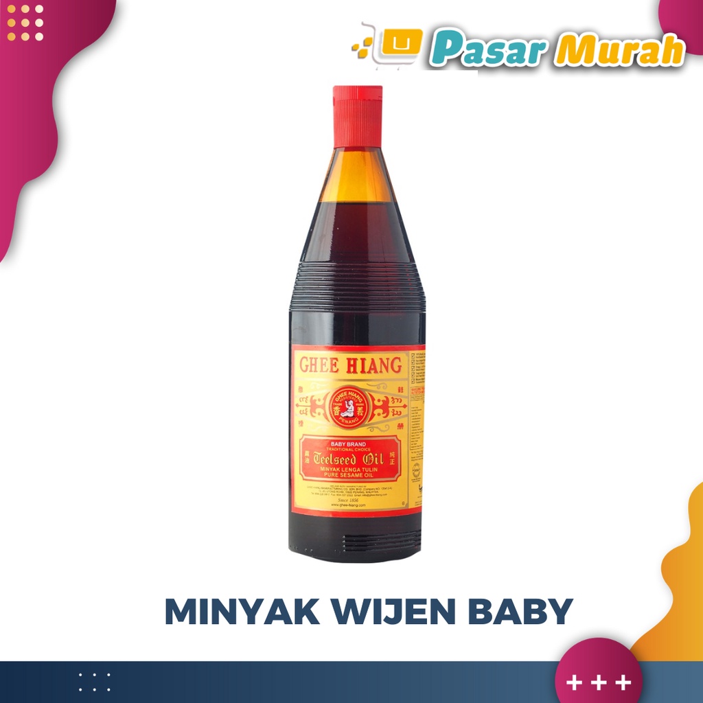 

Minyak Wijen Ghee Hiang / Minyak Wijen Baby 330 Ml