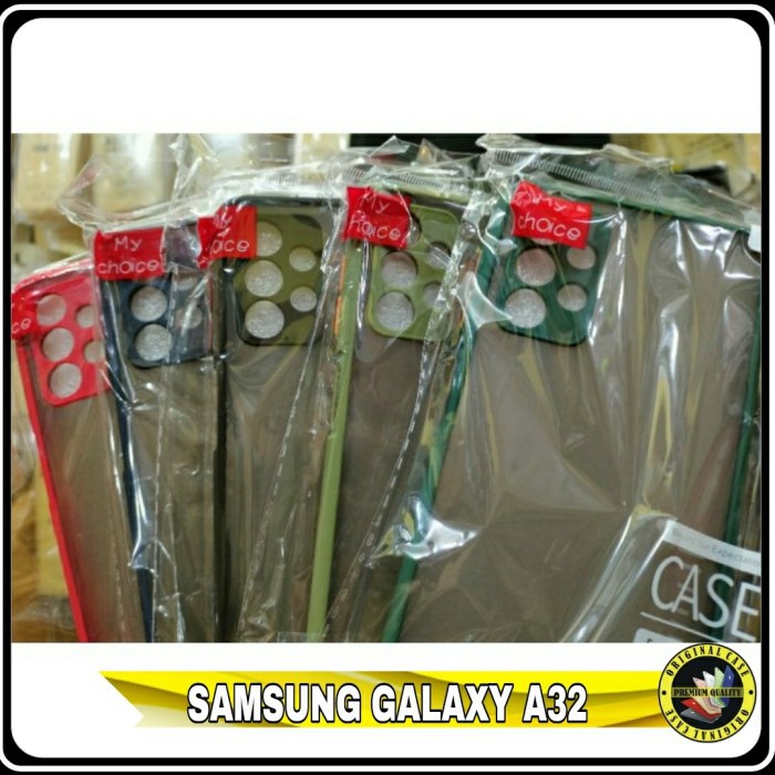 Casing Samsung Galaxy A 32 5G Softcase Samsung A32 Tombol warna