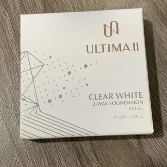 ULTIMA II REFILL CLEAR WHITE 2-WAY FOUNDATION 10gram