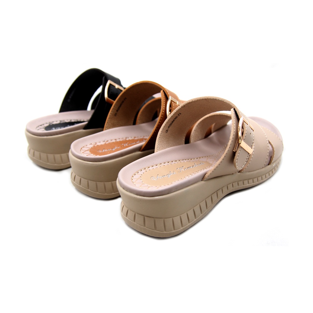 [ ORIGINAL ] YONGKI KOMALADI SANDAL WEDGES OL-RQS6650-21 LADIES / Ramayana Jatinegara