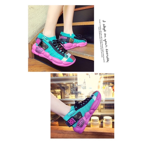 1001 IMPORT SEPATU SNEAKERS WANITA SPORT MERMAID !!! 3 WARNA