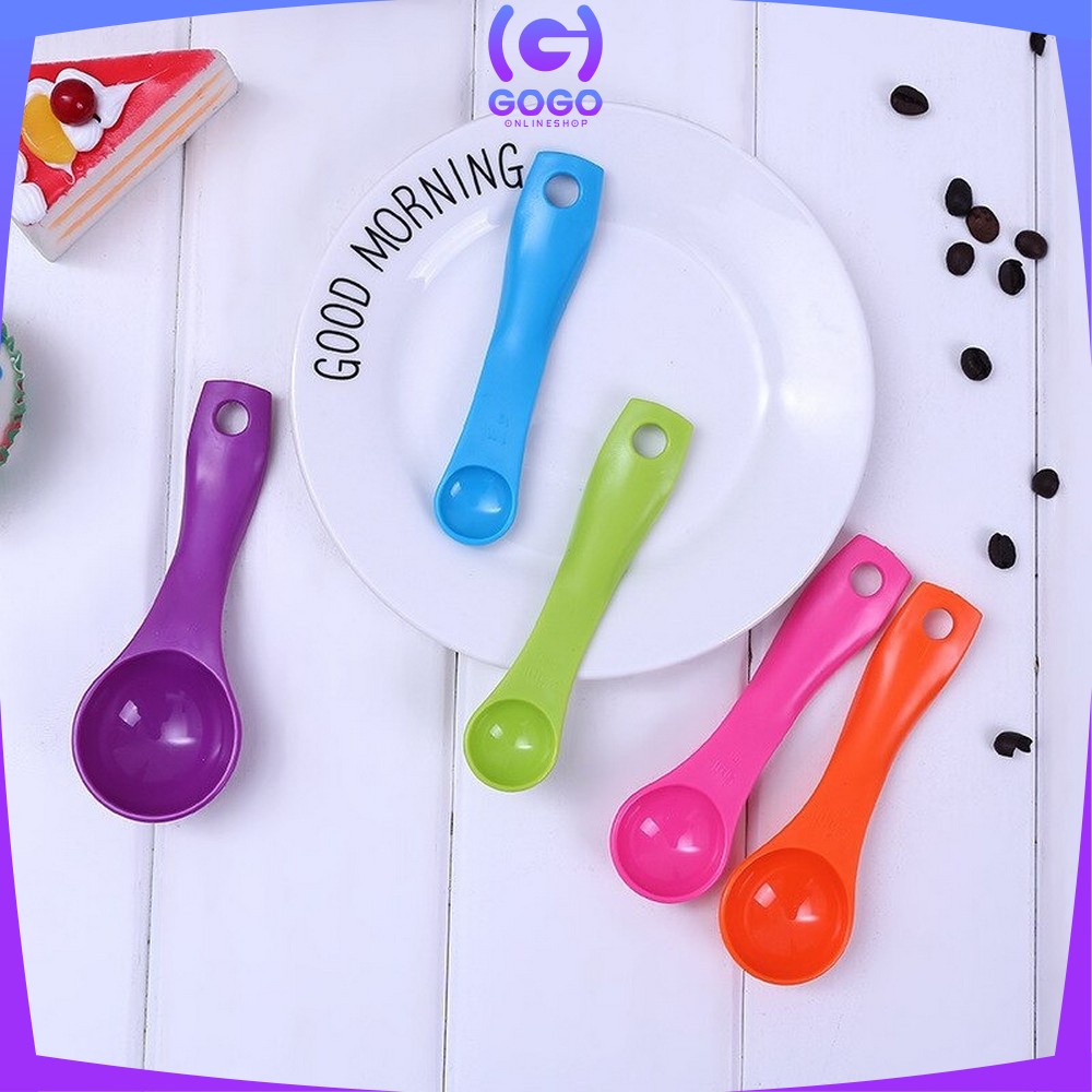 GOGO-C142 Sendok Takar Set 5IN1 Measuring Spoon Sendok Ukur Bumbu Dapur Sendok Takaran MPASI Bayi