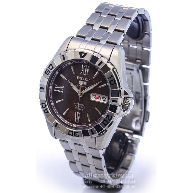 Seiko 5 Sports SNZH81K1 Automatic Brown Dial | Jam Pria SNZH81