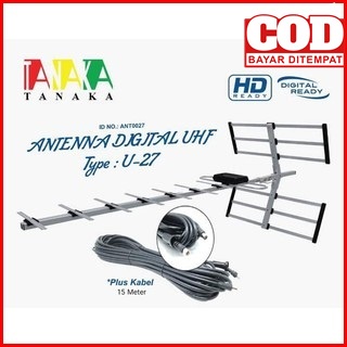 TANAKA ANTENNA TV UHF DIGITAL REMOT CONTROL U 27+kabel
