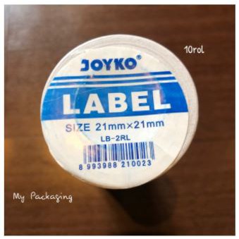 Label Rol 1 Line (10Rol) JOYKO 1 Baris untuk mesin harga MX-5500M