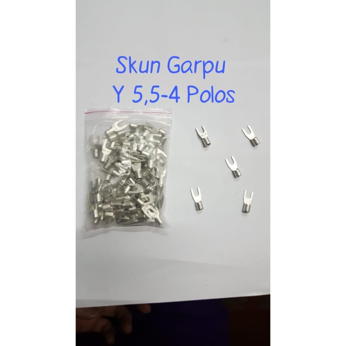 Skun Y 5.5-4 POLOS / Skun Kabel VY 5.5-4 / Skun Garpu / Skun U 5.5-4/Skun Polos Y 5.5-4 Non Isolated