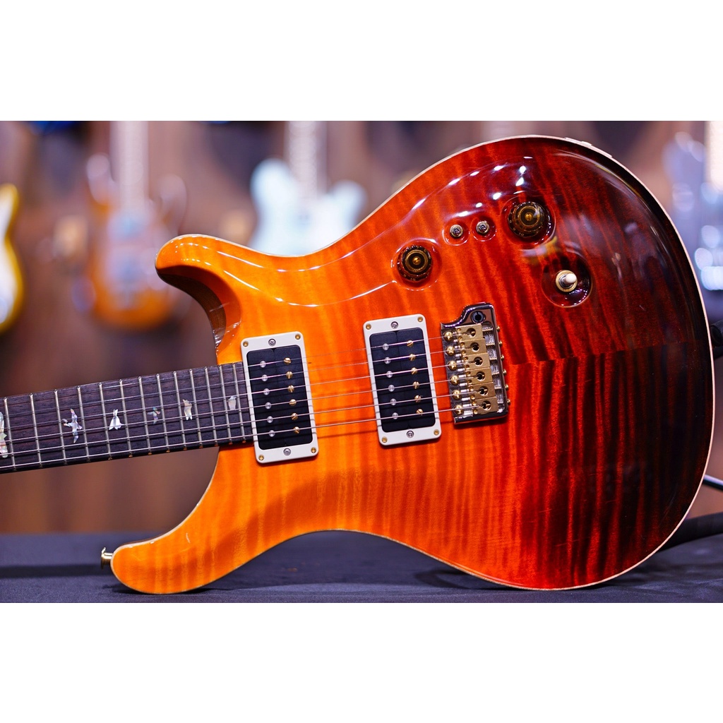 PRS 35th Anniversary Custom 24 - orange fade 10top Thin Neck 0329948