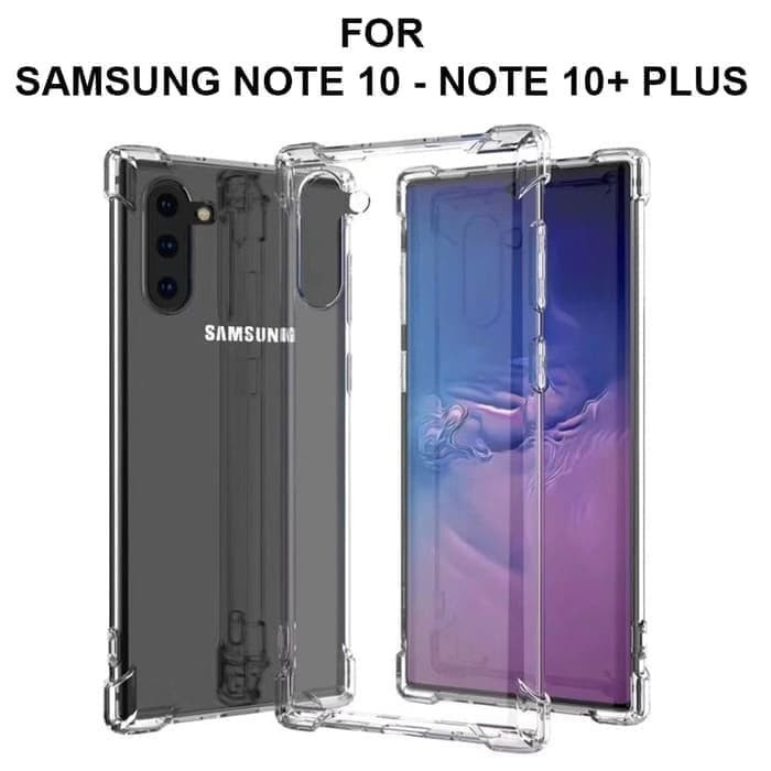 SAMSUNG NOTE 8/NOTE 9/NOTE 10/NOTE 10 PLUS CASE ANTICRACK KERAS, HARD FUZE AKRILIK CLEAR BENING TRANSPARAN CASING COVER HARDCASE