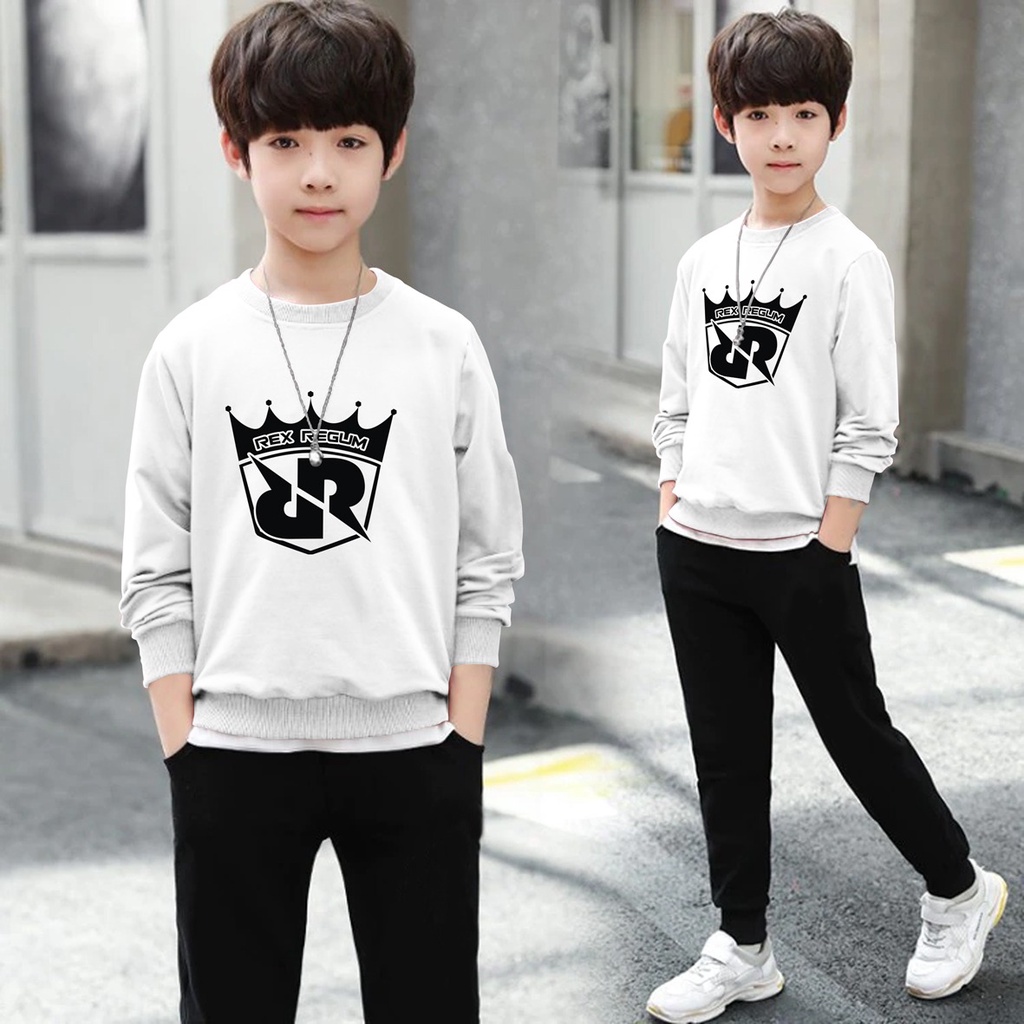 Switer RRQ Terbaru / Sweater Anak Laki-laki /  Sweeter Gaming Bahan Babyterry / FLAVA_STORE