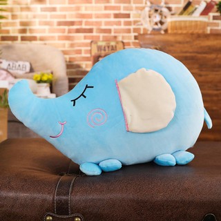 blue elephant baby toy