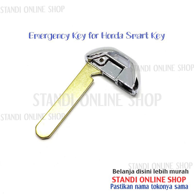 Batang Kunci Key Blade Emergency Key Honda HRV JAZZ CRV Accord Civic