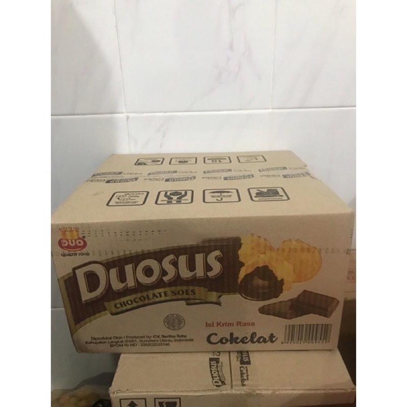 DUO SUS COKLAT PACK 1 KOTAK TERMURAH DUOSOES DUOSUS DUO SOES SNACKY MEDAN