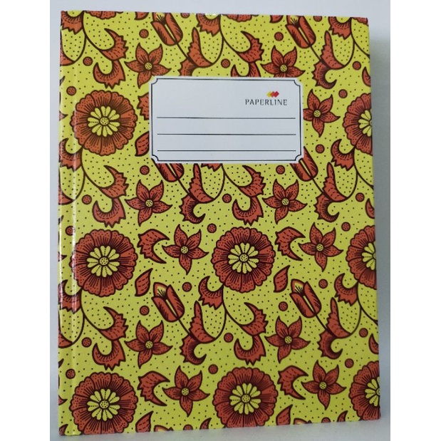 

Buku Quarto Kuarto Kwarto Isi 100 Lembar Motif Batik Hard Cover Sampul Tebal