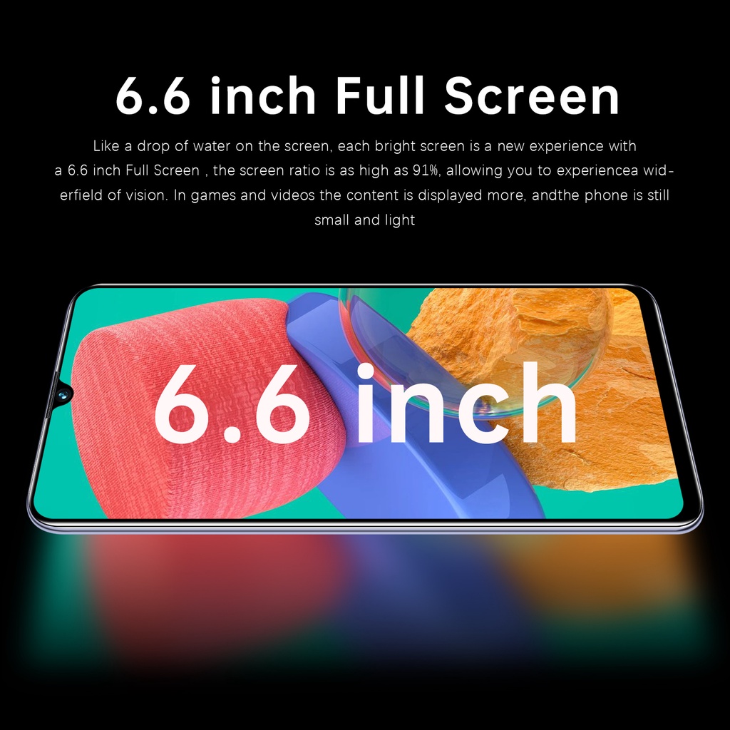 Ponsel Baru M33 5G Jaminan Kualitas RAM 12GB ROM 512GB Dual Card SIM