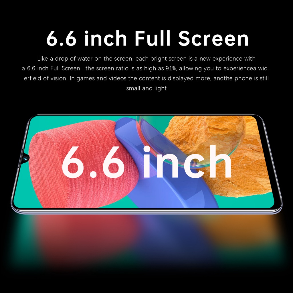 Handphone M33 5G 6.6inci Android 12 RAM 12GB+ROM 512GB Dual SIM wifi