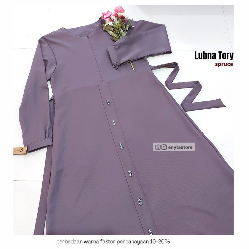 GAMIS Lubna Tory | bahan Tory burch | busui friendly | 1 kg = 3pcs