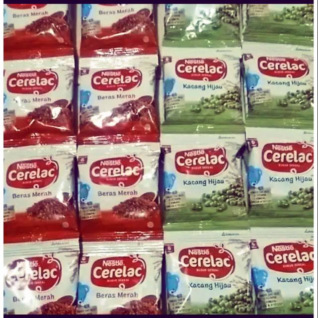 Nestle Cerelac Beras Merah / Kacang Hijau
