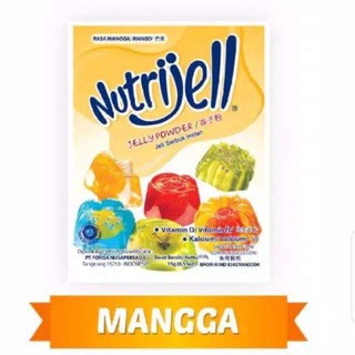 Nutrijell Agar&quot; Jelly Powder Nutrijel Ekonomis Rasa melon 15 Gram