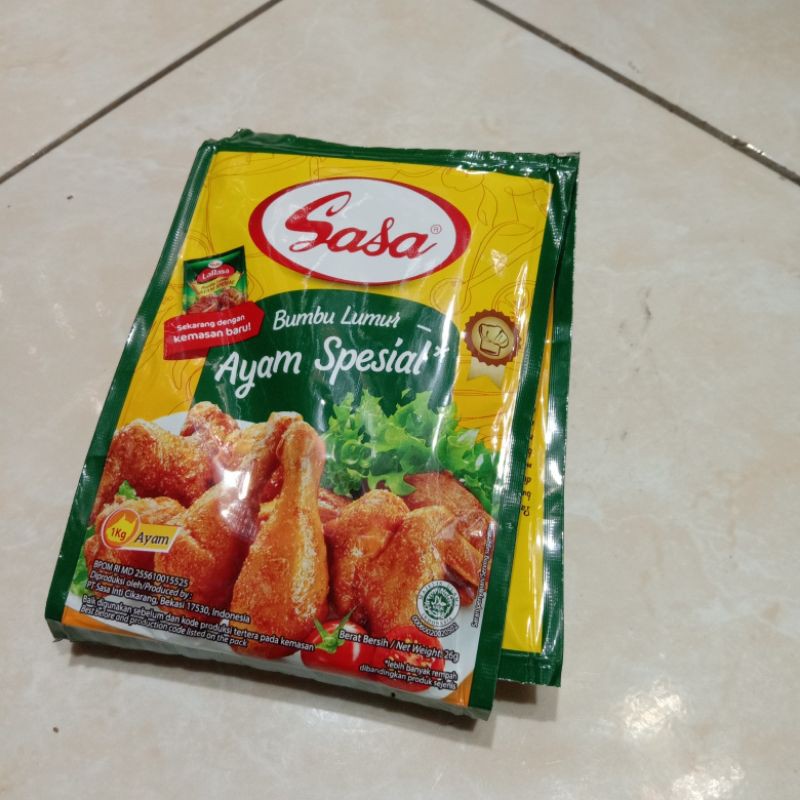 

SASA BUMBU LUMUR INSTANT AYAM SPECIAL 33 G
