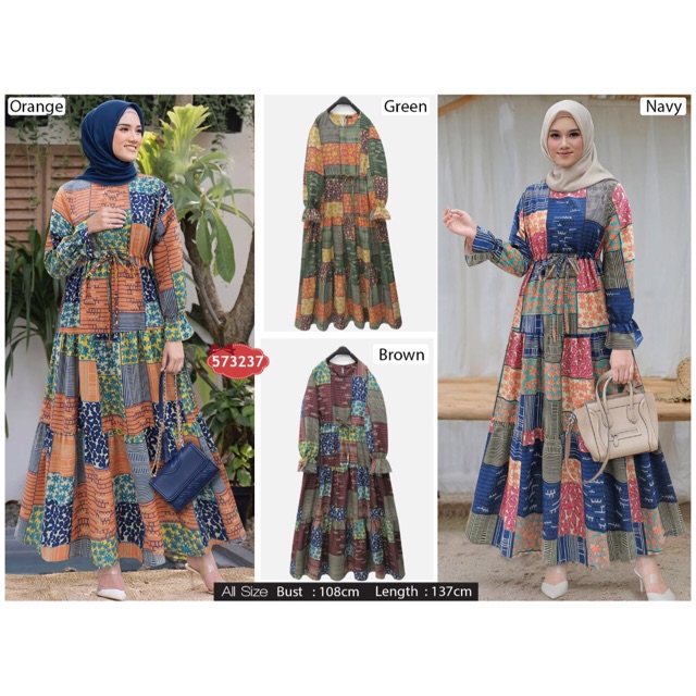 GAMIS EXTU KOTAK ABSTRAK