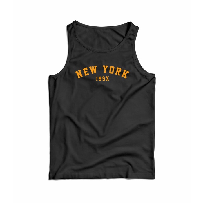 Terlaris SINGLET DISTRO COTTON 30S SINGLET NEWYORK SANTAI NYAMAN OLAHRAGA GYM MURAH