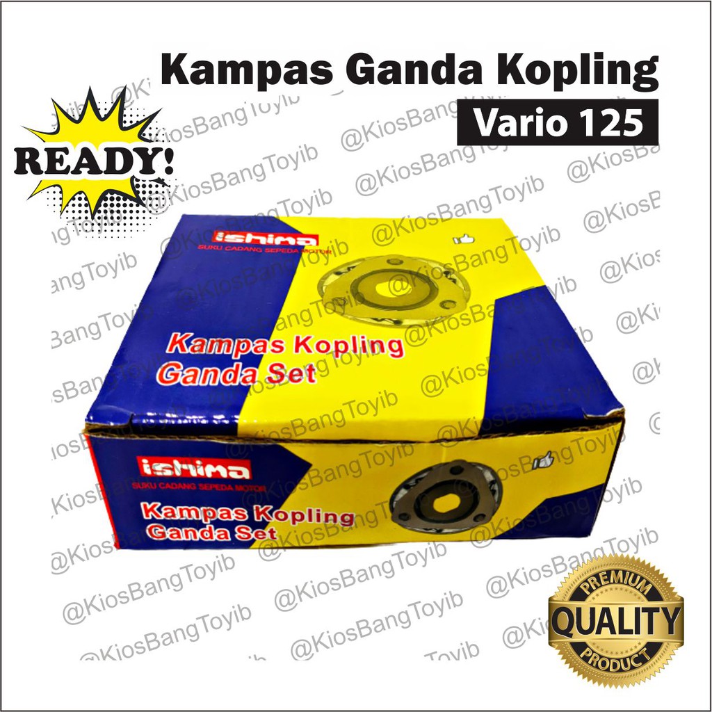 Kampas Ganda Kopling Komplit Assy VARIO 125 ✶ISHIMA✶