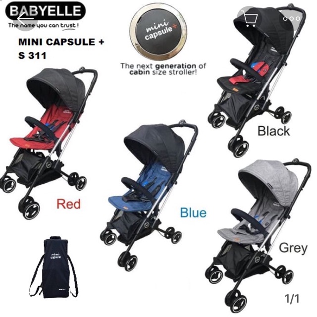 mini capsule stroller