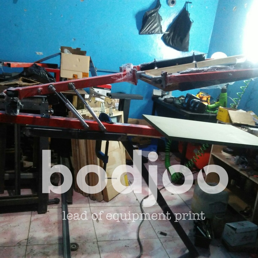 Meja Sablon Single Rotary Presisi BESTRSH1X1P
