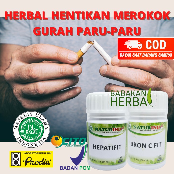 Jual Obat Berhenti Merokok Herbal Gurah Paru Paru Penghilang Candu