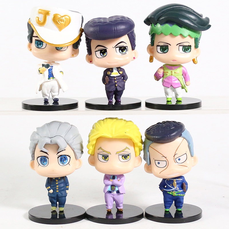 Figure Jojo JoJo's Bizarre Adventure Diamond is Unbreakable set 6 PCS