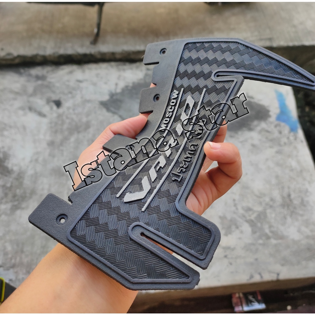 MURAH!! MUDFLAP VARIO 125 150 ESP NEW KARET PELINDUNG DINAMO VARIO MODRL CARBON SILVER