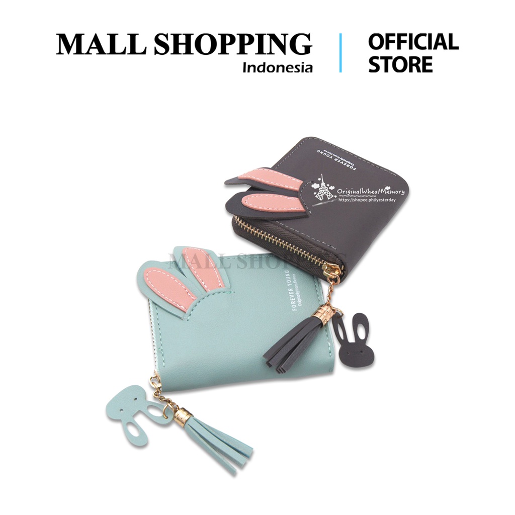 (COD) DOMPET LIPAT WANITA DOMPET UANG KOIN KOREAN WOMEN FASHION WALLET