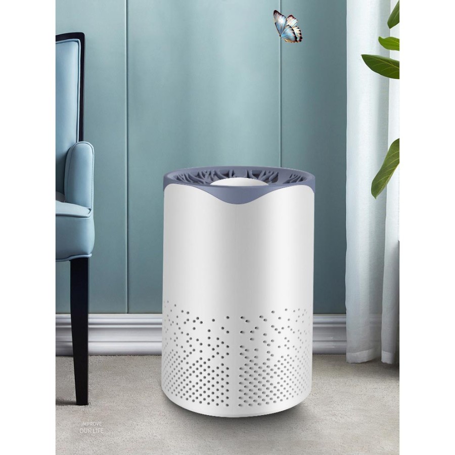 Pembersih Udara UV Air Purifier Cleaner 360 Degree - J010 - White