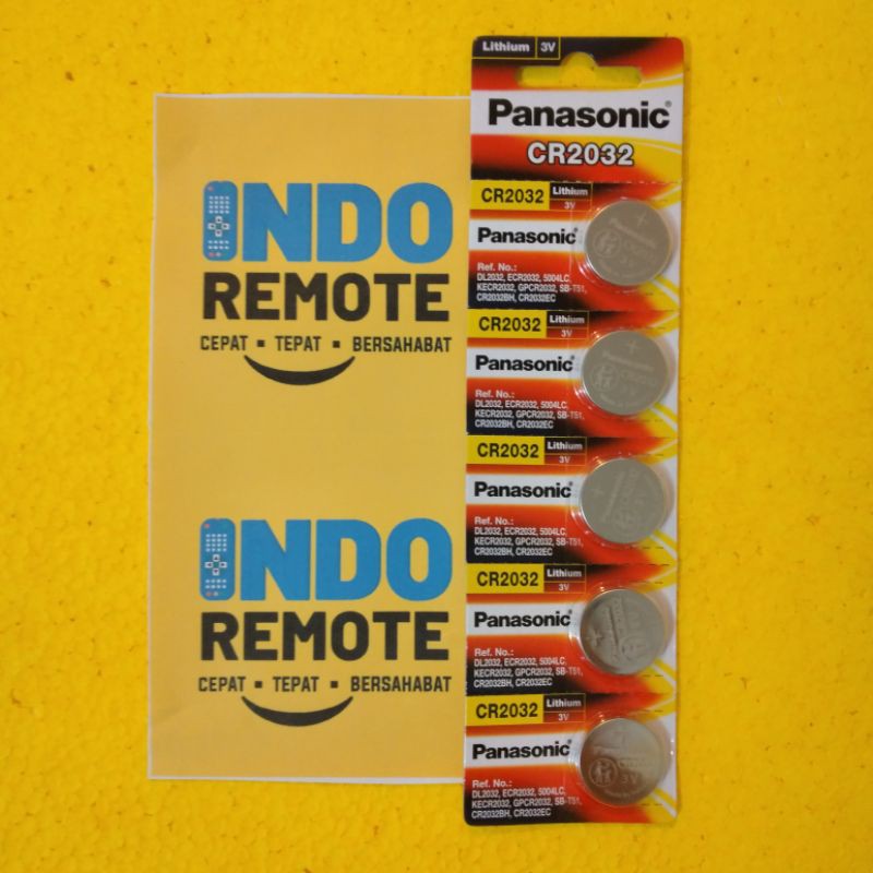 BATERAI BATRE PANASONIC BEST FOR REMOTE CONTROL CR2032