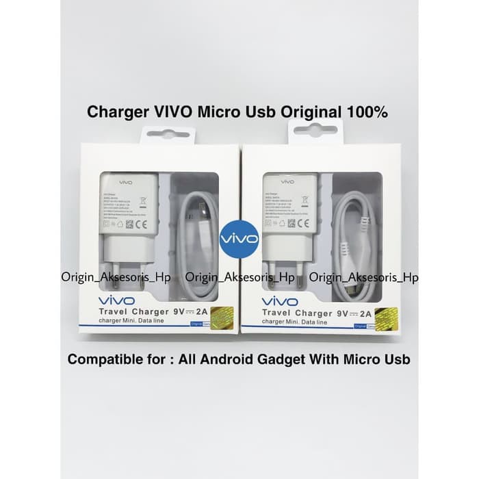 Charger  CASAN HP VIVO Fast Charging V5 Plus Original Casan vivo