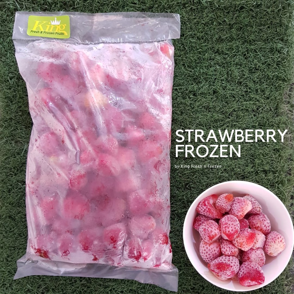 Jual Buah Strawberry Beku Grade C, Strawbery, Strawberi Frozen Murah ...