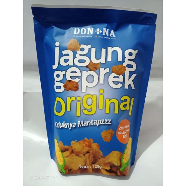 

Cemilan Snack Jagung Geprek Original