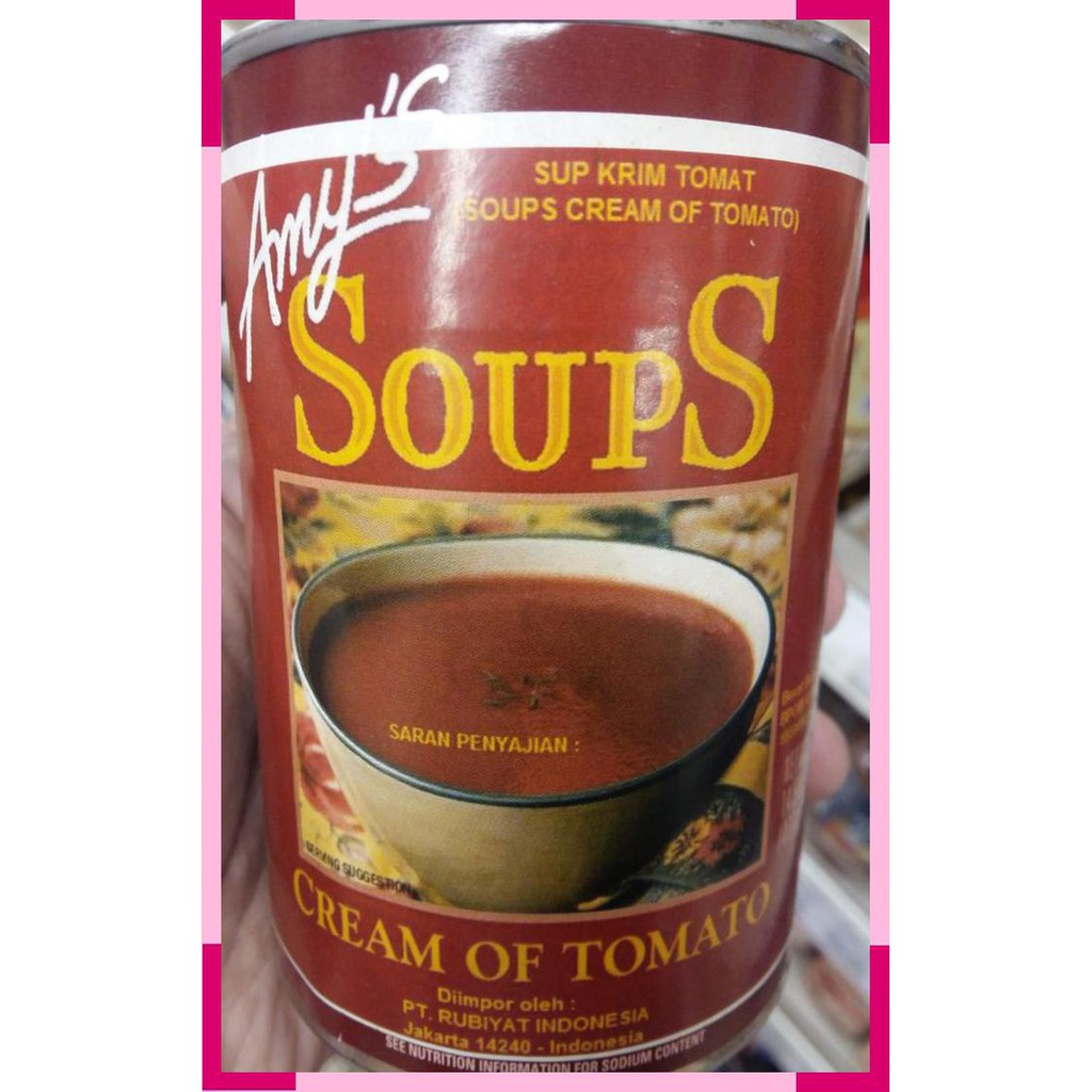 

Amys | sup krim tomat | soups cream of tomato | product of USA