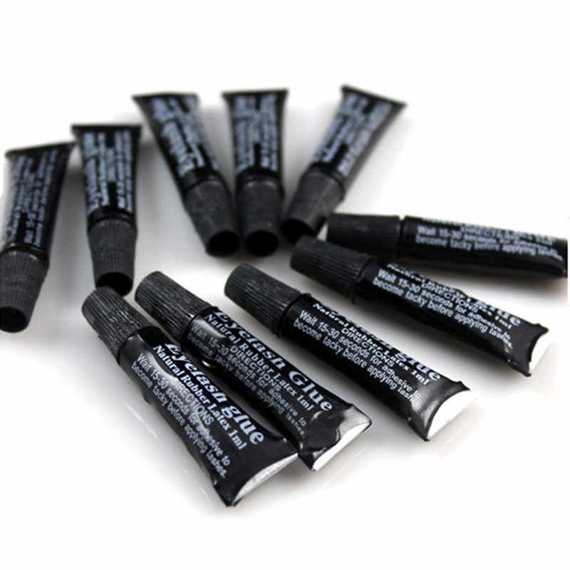 Tube lem bulumata palsu termurah 1g warna hitam glue made in korea eyelash adhesive extensions