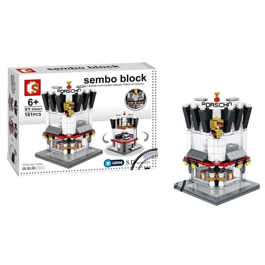 SEMBO PORSCHE 161PC - SD6521