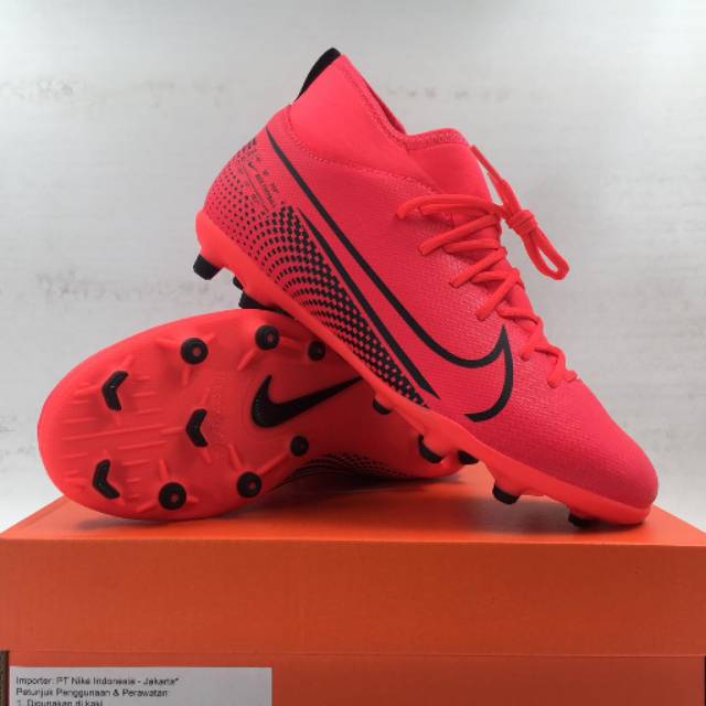 New. Sepatu Bola Anak Nike JR Superfly 7 Club FG/MG Laser AT8150-606 Original BNIB