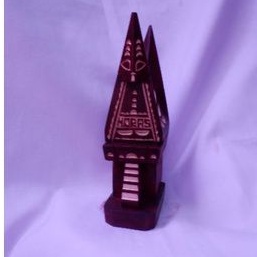 miniatur rumah adat batak
