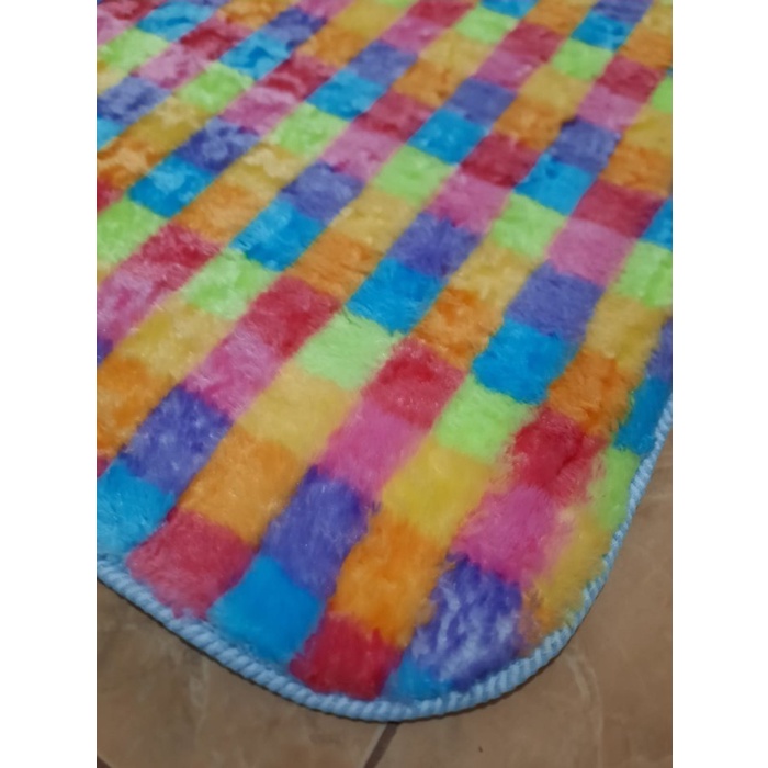 Karpet Malaysia Fonix Busa Bulu F126 140x170 Tikar Lantai Anti Slip-3