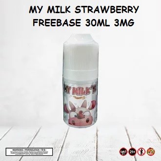 MY MILKS STRAWBERRY 3MG 30ML TESTER ORI CUKAI