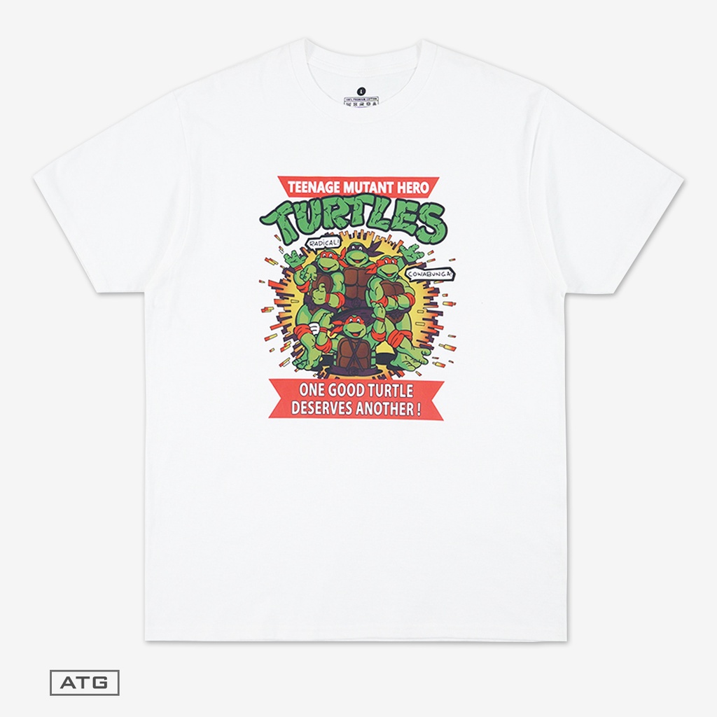 Kaos Vintage / Kaos Distro / Vintage Tshirt Retro Style Teenage Mutant Ninja Turtles - ATG