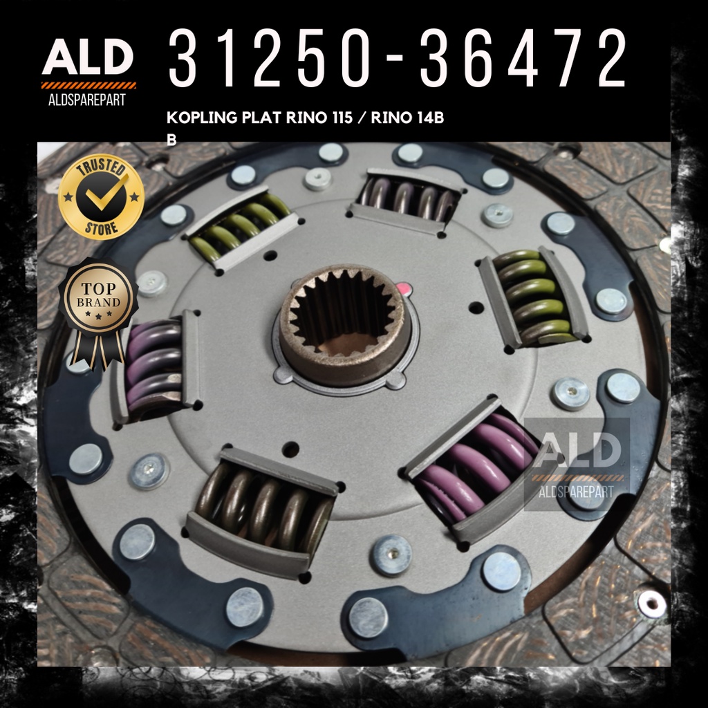 Clutch Disc Plat Kampas Kopling Dyna Rino 14B 115PS (31250-36472) GARANSI 1 BULAN